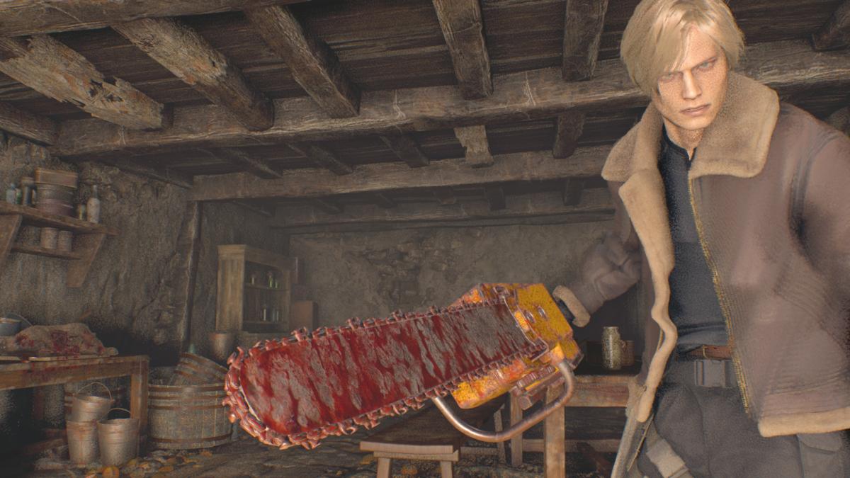 Give yourself chainsaw